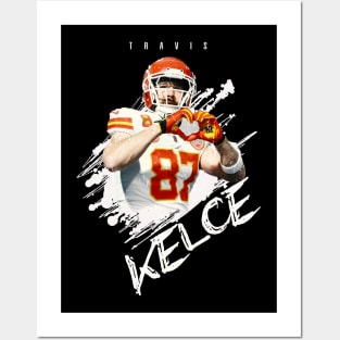 Travis Kelce Posters and Art